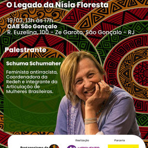 MMSG realizará o seminário 'Mulheridades: o legado da Nísia Floresta' em celebração aos 37 anos de aniversário na OAB/São Gonçalo