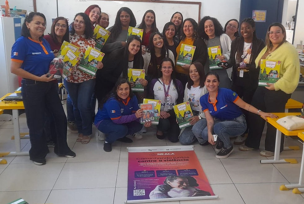 Cartilha Tecendo Redinhas orienta formação sobre prevenção da violência em escola de Itaboraí