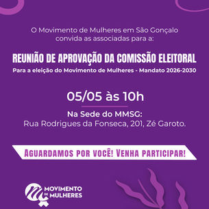 ATENÇÃO: MMSG convida associadas para reunião de aprovação da comissão eleitoral