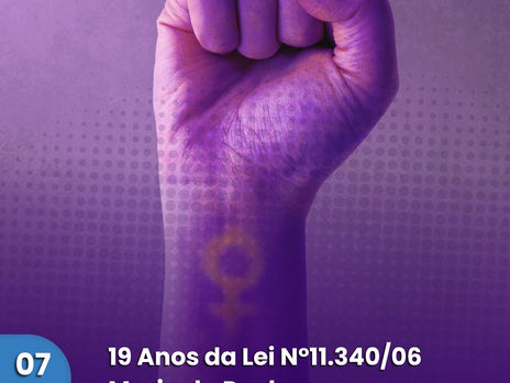 Movimento de Mulheres celebra os 19 anos da Lei Maria da Penha