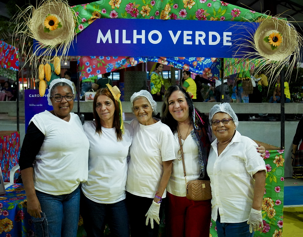 Barraca do Milho arrecada recursos para famílias em situação de vulnerabilidade no Arraiá do Sesc SG