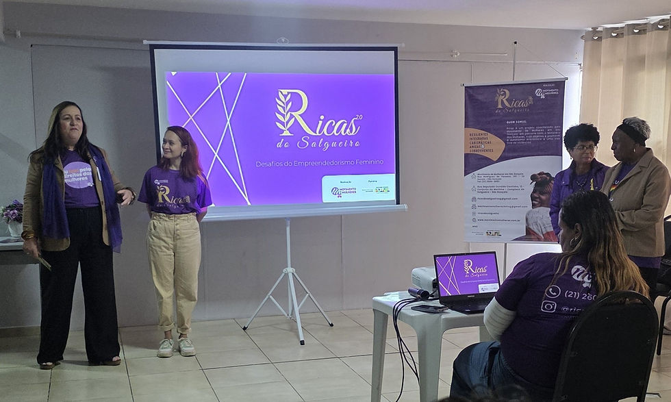 Ministério das Mulheres realiza visita técnica ao MMSG para acompanhar Projeto Ricas do Salgueiro