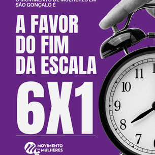 MMSG defende redução da jornada de trabalho e destaca impactos da escala 6x1 sobre as mulheres
