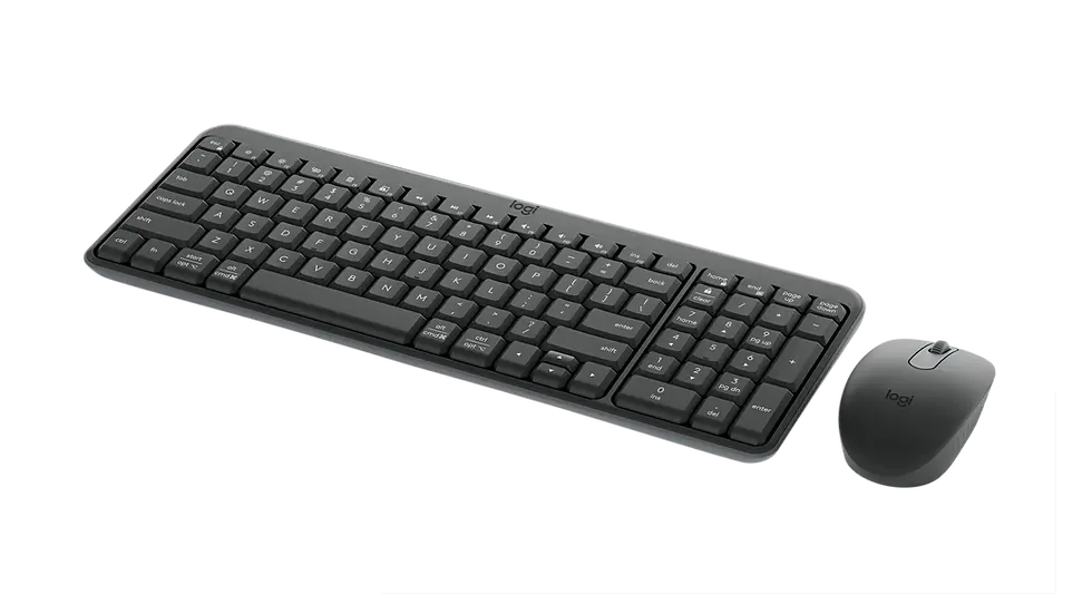 תמונה ממוזערת: סט מקלדת ועכבר אלחוטיים Logitech MK250 Bluetooth – בצבע Graphite