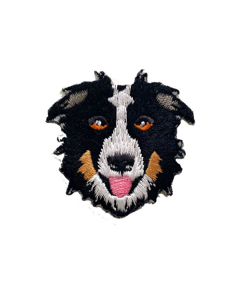 Image of Border Collie Dog Embroidered Patch