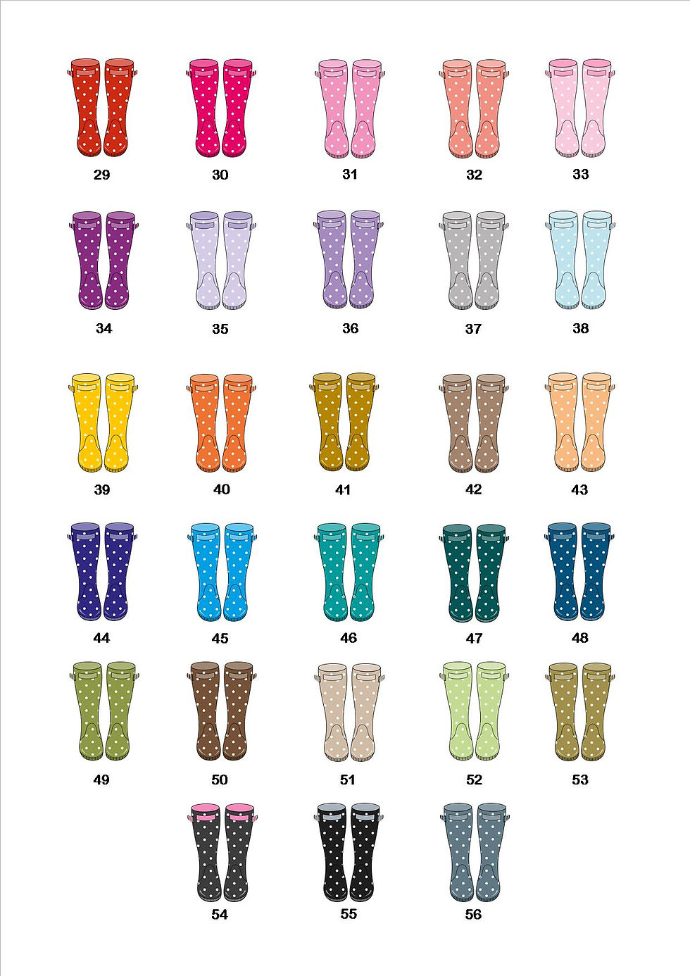 Thumbnail: Image of Personalised Family Welly Print