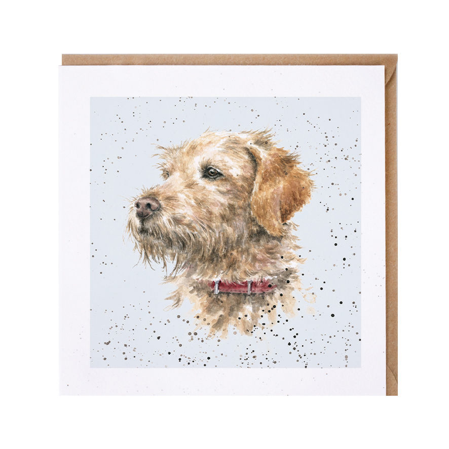 Image of Wrendale Labradoodle Dog Greetings Card
