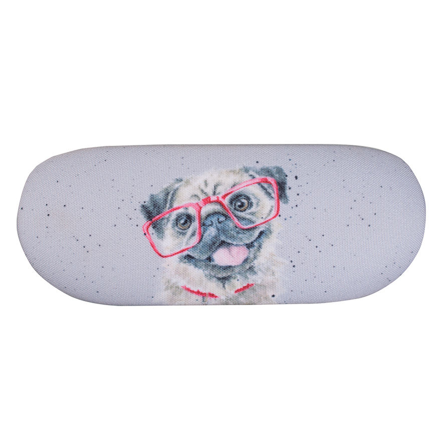 Image of Wrendale 'Louie' Pug Dog Glasses Case