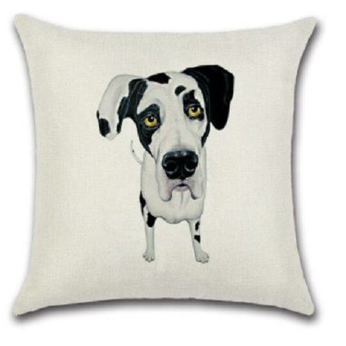 Image of Great Dane Dog Cushion Cover