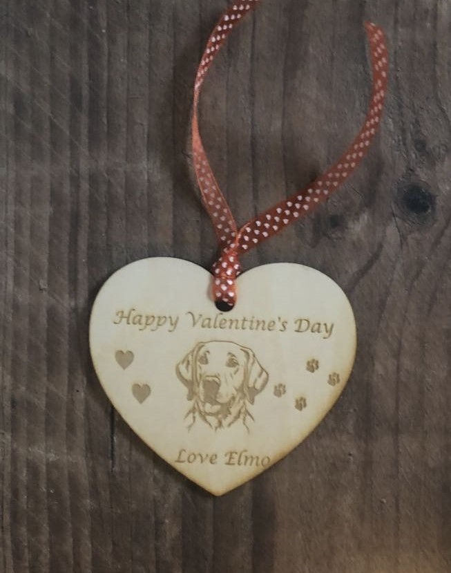 Thumbnail: Image of Handmade Personalised Pet Hearts