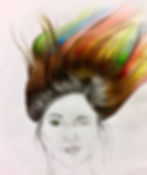 Prismacolor Pencils on Drawing Paper