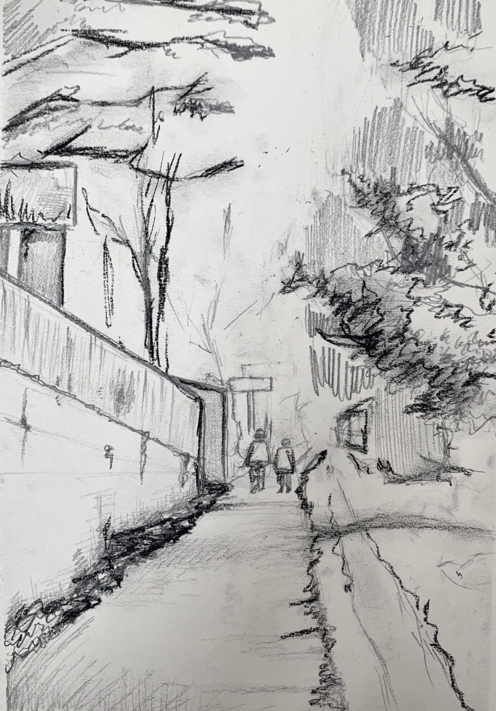 Graphite on Drawing Paper
