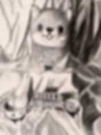 Charcoal on Drawing Paper