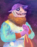 Self Portrait, Acrylic on Canvas