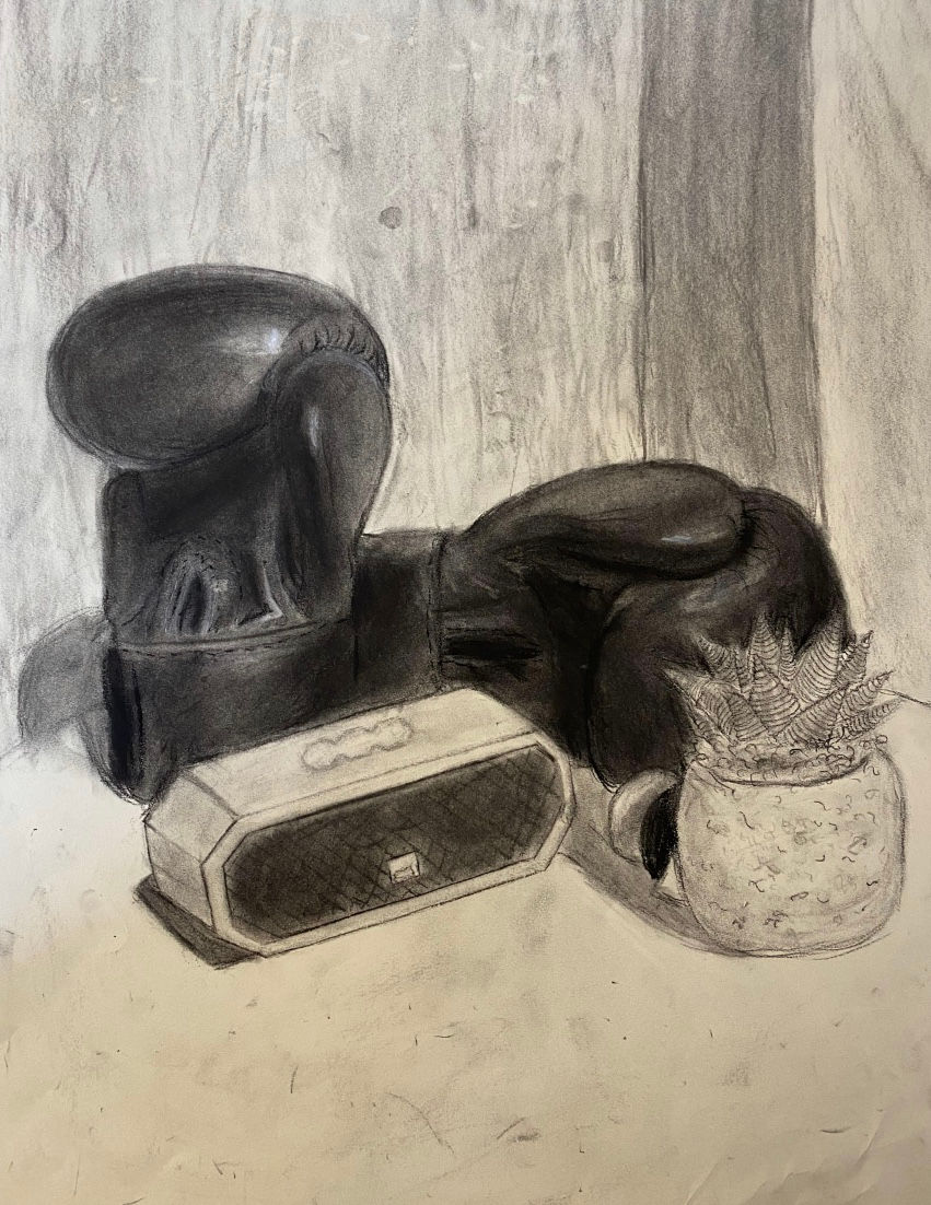 Charcoal on Drawing Paper