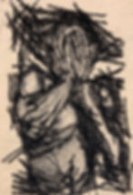 Charcoal on Drawing Paper