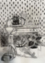 Charcoal on Drawing Paper