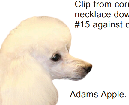 Poodle Lamb Trim Wolf and Hooves