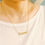 Miniature : Old English Zodiac Necklace
