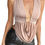 Miniature : SOLY HUX Women's Sexy Halter Going Out Top Open Back Deep V Neck Sleeveless Ves