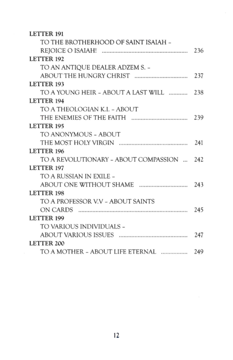 Thumbnail: A Treasury of Serbian Orthodox Spirituality, Volume VII: Missionary Letters, 2