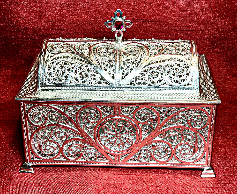 Thumbnail: Presanctified Pyx – Sterling silver – size B