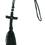Thumbnail: Black Woven Cross with Colored Beads