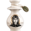 Thumbnail: White Ceramic Candle Holder with Icon