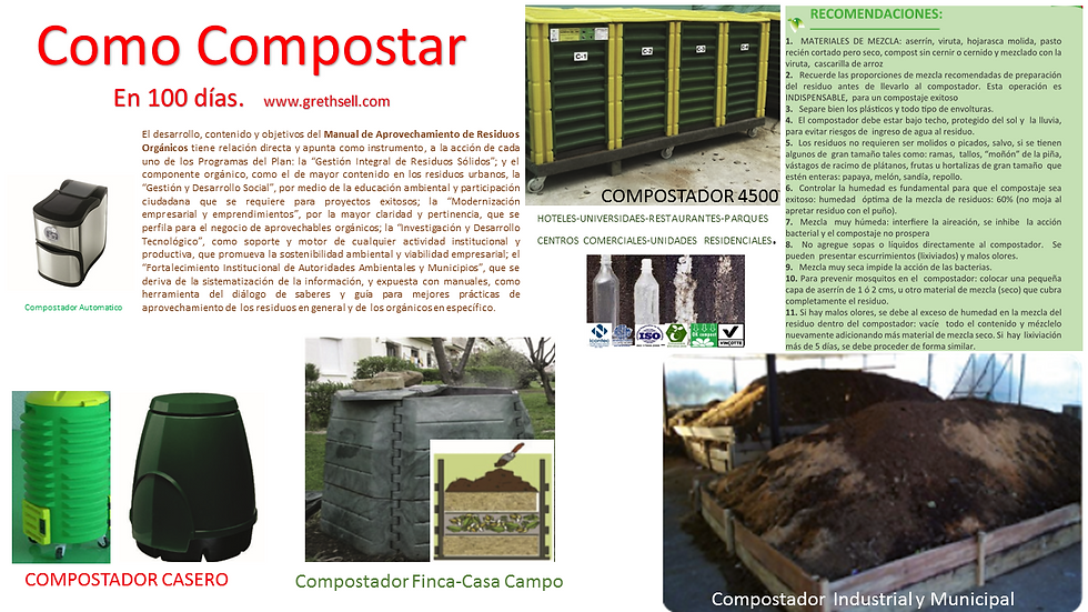 COMPOSTAJE HOME / MUNICIPAL