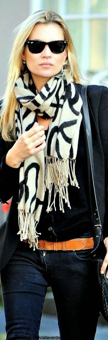 look com lenços estampados