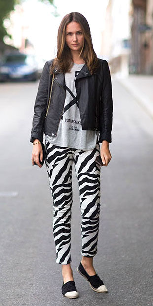 tendencia animal print zebra