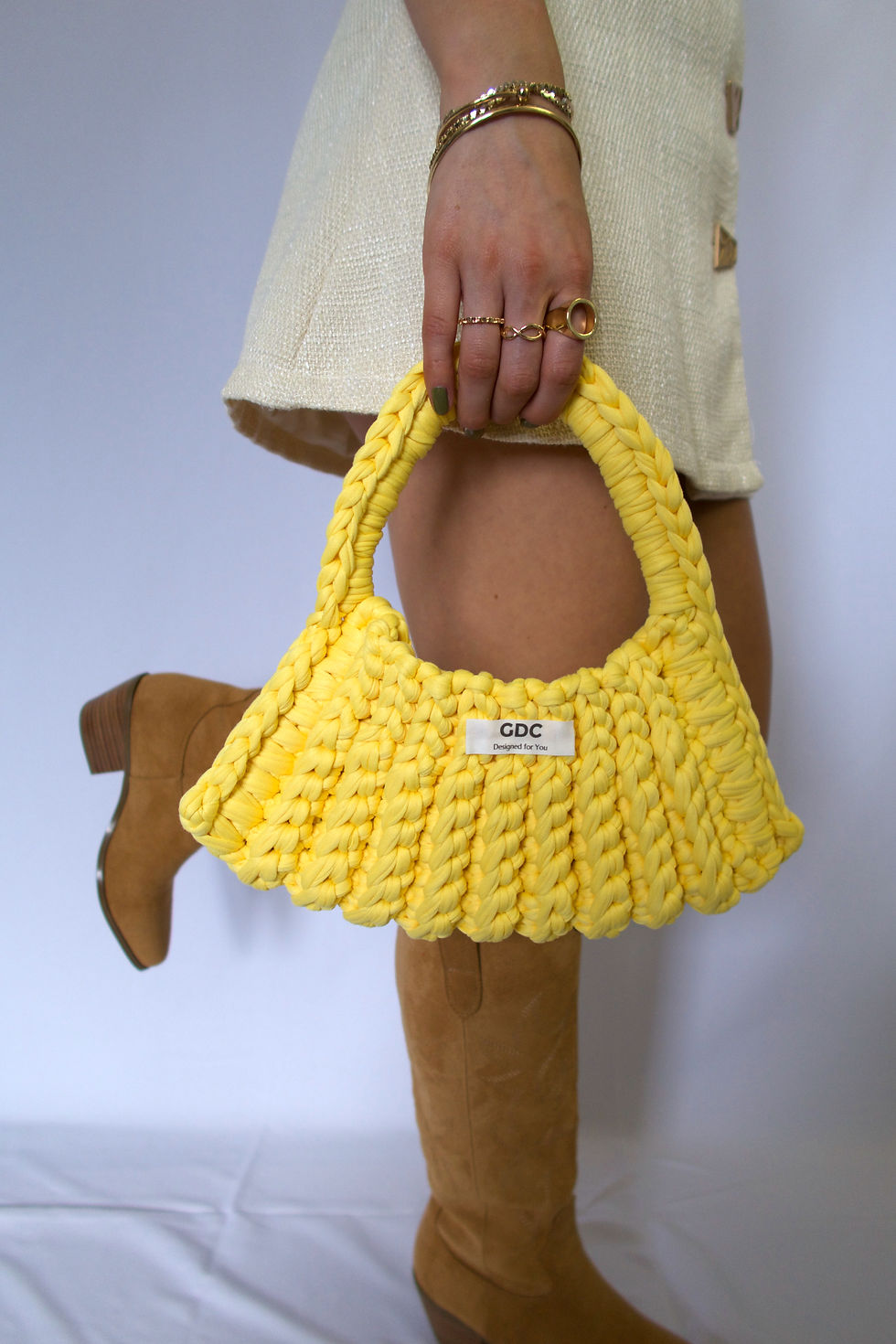 Thumbnail: Lemon Drop Pyramid Clutch