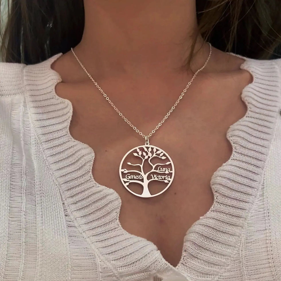 Thumbnail: Tree of Life Necklace - Bohemian Necklace