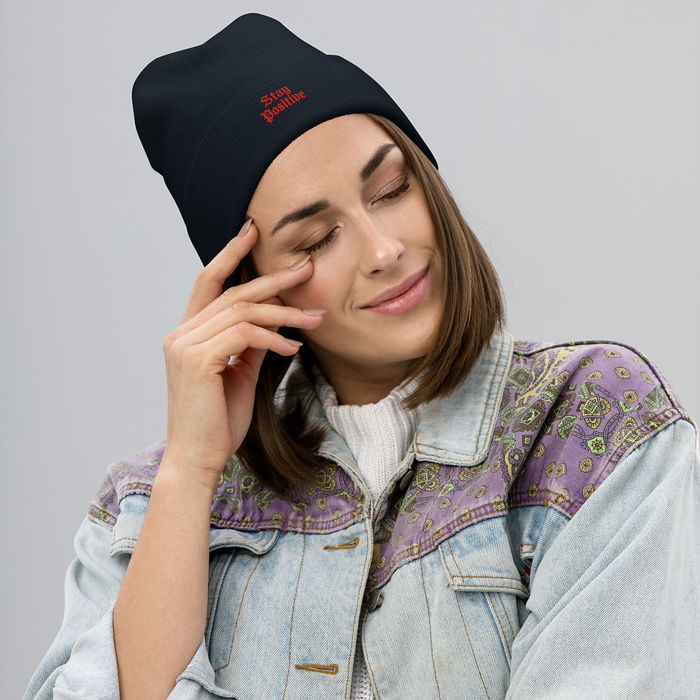 Thumbnail: Embroidered Beanie