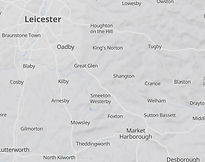 Map of South Leicestershire, where the services are available