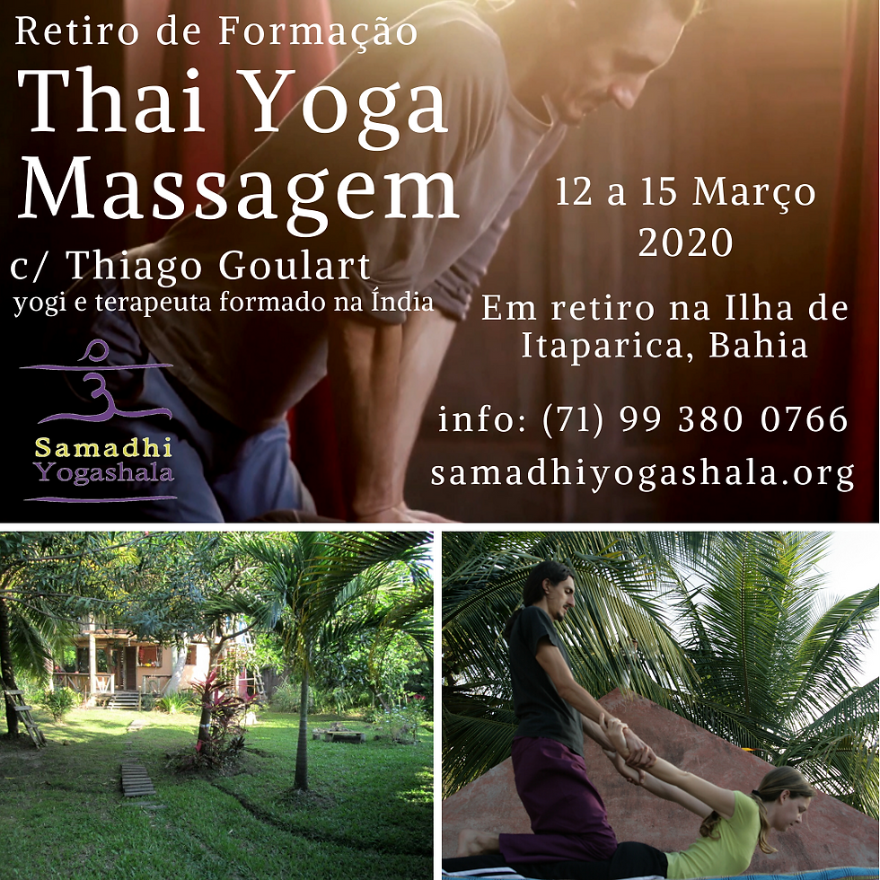 Formação Thai Yoga Massagem