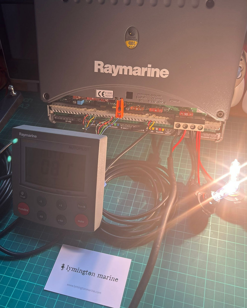 Thumbnail: Raymarine 400GAST Autopilot Course Computer - E12092