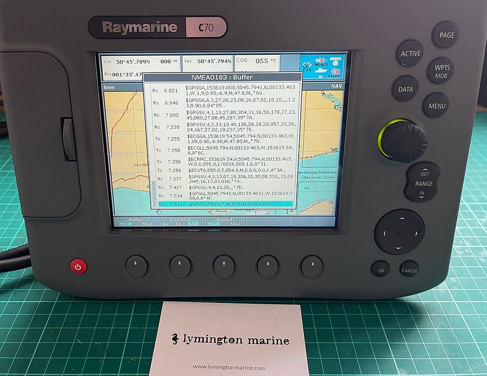 Thumbnail: Raymarine C70 Multifunction Navigation Display - E02018