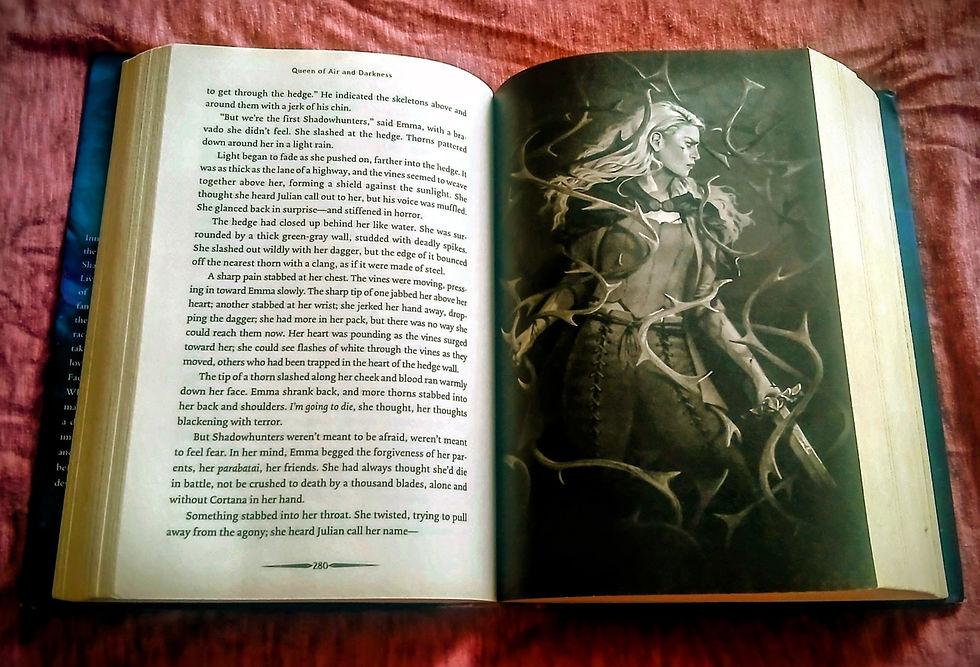 An image of Emma Carstairs, the FMC of The Dark Artifices series, by Cassandra Clare. Emma Carstairs is a FMC that I love.