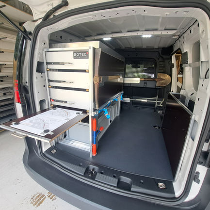 Auszug VW Caddy Wasserversorgung