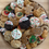 Thumbnail: Assorted holiday drop cookies on a round platter.