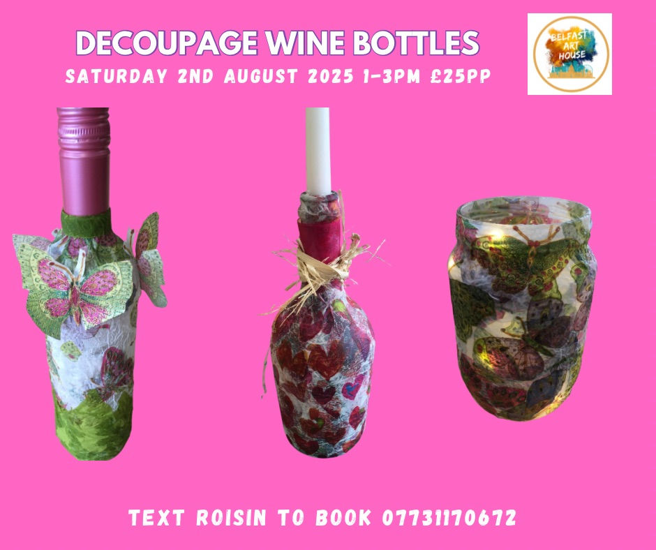 Wine Bottle Decorating Workshop