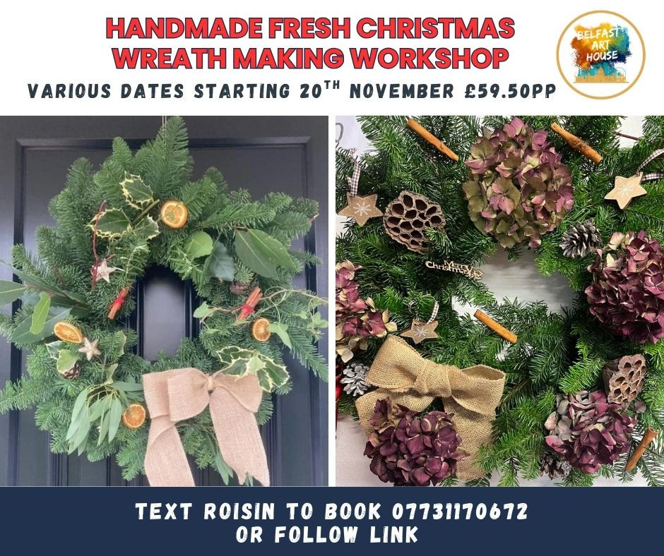 Fresh Christmas Wreath Making Workshops