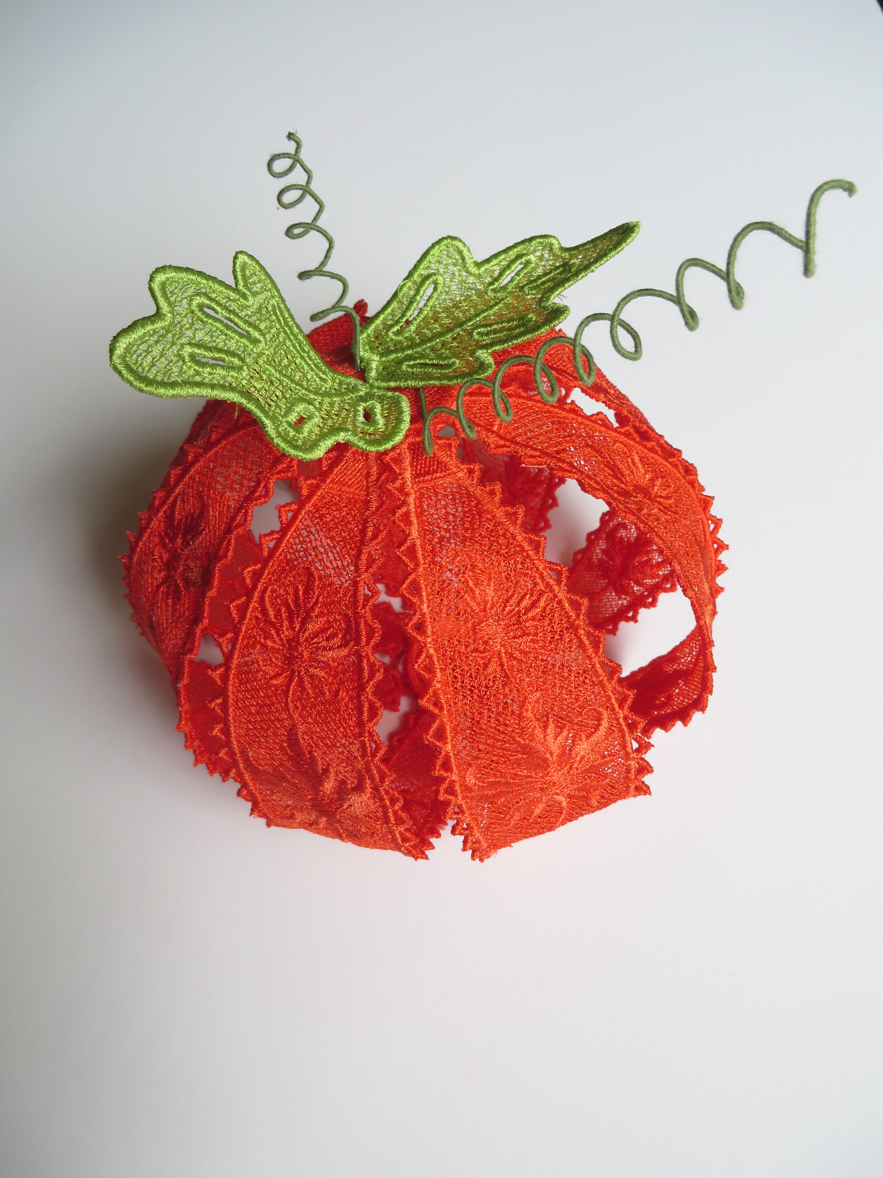 Lace pumpkin