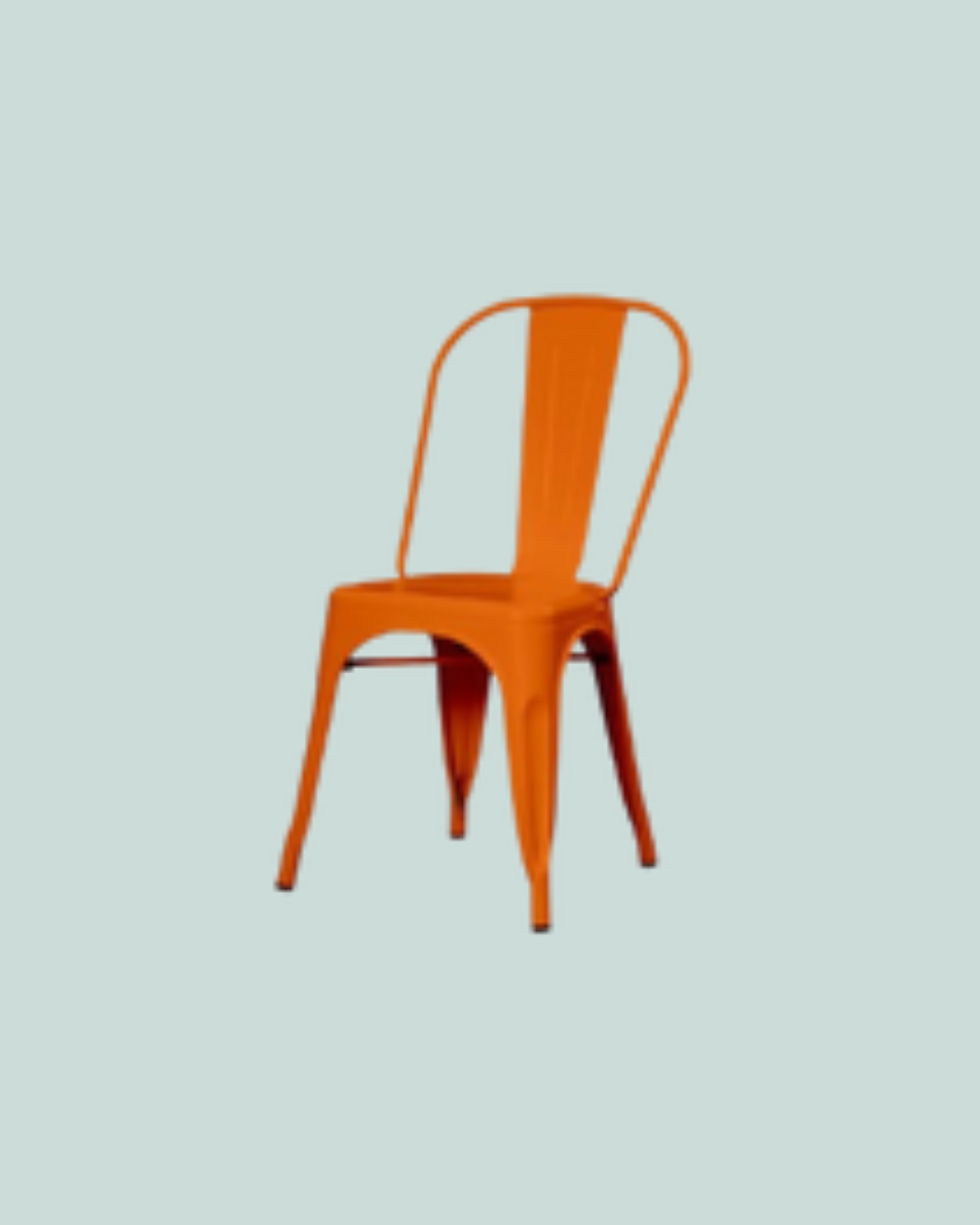 Miniatura: Silla de Restaurante en Metal