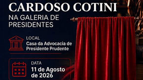 CONVITE - INAUGURAÇÃO DE RETRATO NA GALERIA DE PRESIDENTES