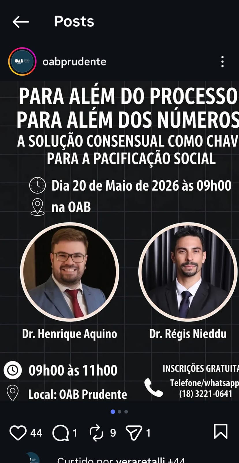 PARA ALÉM DO PROCESSO PARA ALÉM DOS NÚMEROS