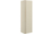 Doba 350mm Wall Hung 1 Door Tall Unit - Matt Cotton & Oak Effect