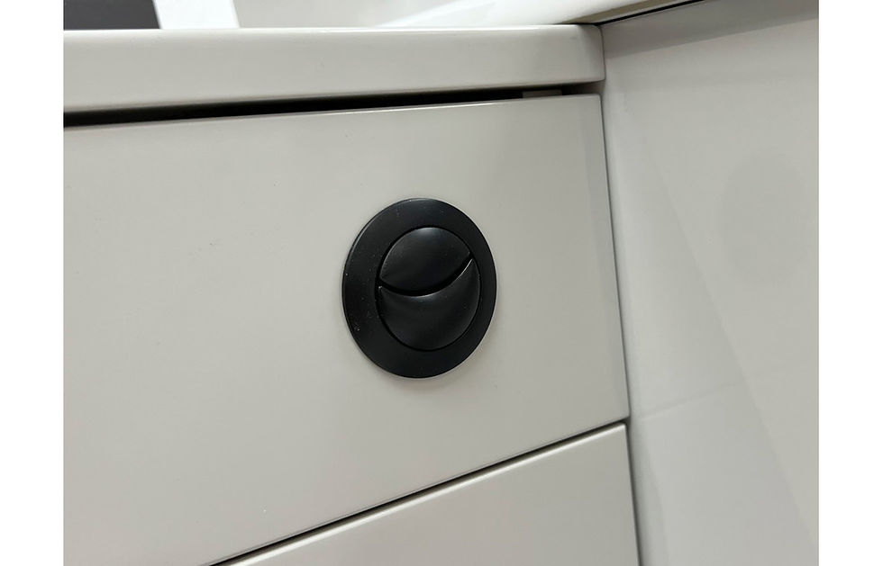 Thumbnail: Dual Push Button Cover (Cable) - Matt Black