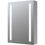 Thumbnail: Novo 500mm 1 Door Front-Lit LED Mirror Cabinet